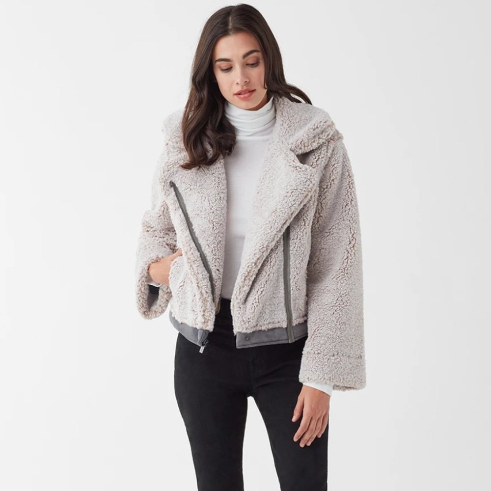 Splendid Leo Asymmetrical Zip Jacket NWOT
